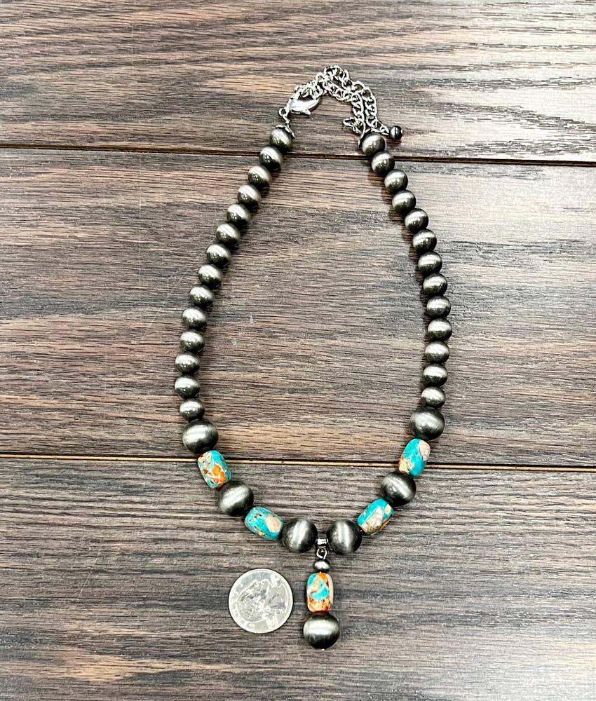 16" Western Gemstone Necklace
