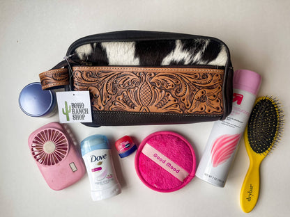 Leather & Cowhide Travel Bag