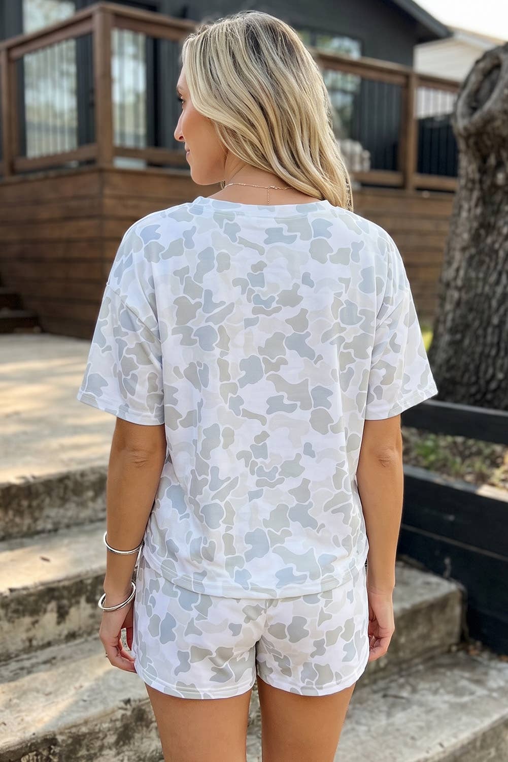 Camo Short Set