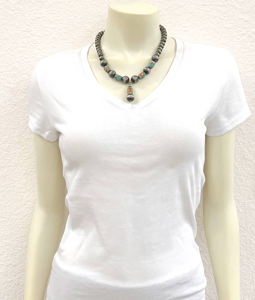 16" Western Gemstone Necklace