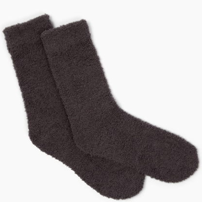 Cozy Cloud Socks - Charcoal