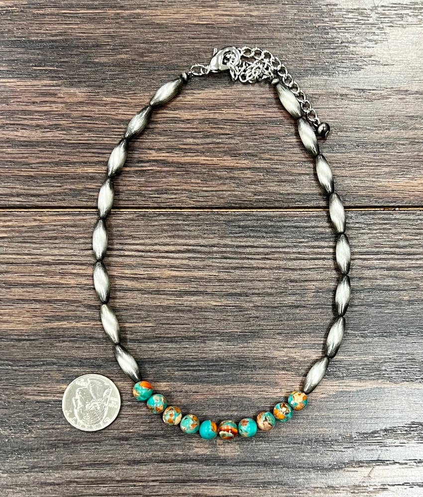 15" Western Gemstone Necklace
