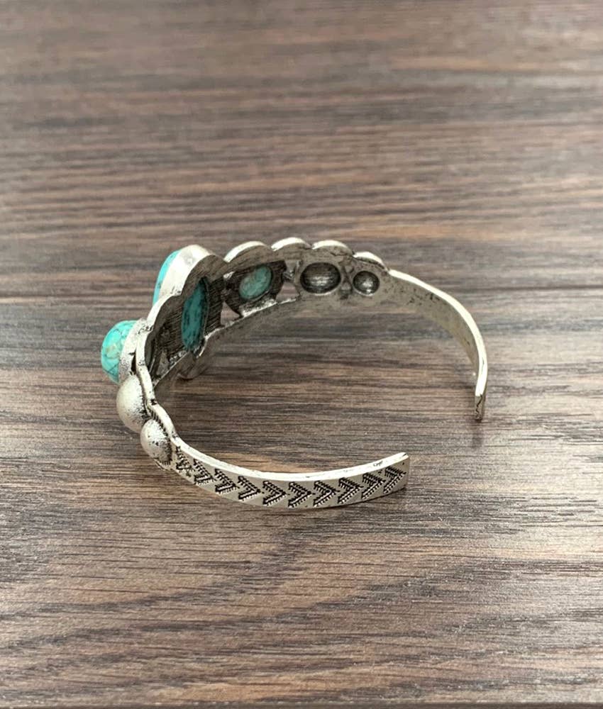 Navajo Turquoise Cuff Bracelet