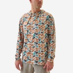 BURLEBO-Performance Hoodie-Bayside Camo