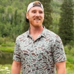 BURLEBO: Performance Polo - Retro Duck Camo