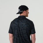 BURLEBO: Performance Polo - Black Camo