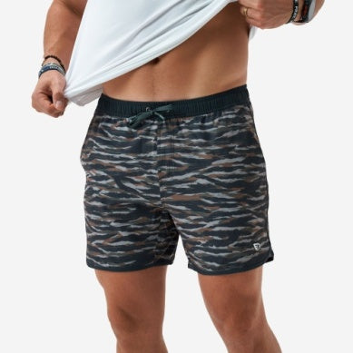 BURLEBO-Swim Trunk-Wetland